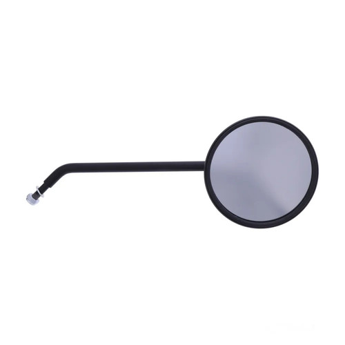 Specchio rotondo nero destro